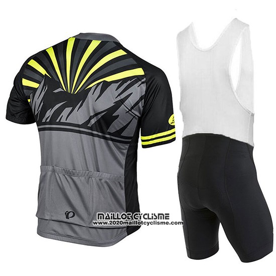 2018 Maillot Ciclismo Pearl Izumi Select Escape LTD Noir Manches Courtes et Cuissard